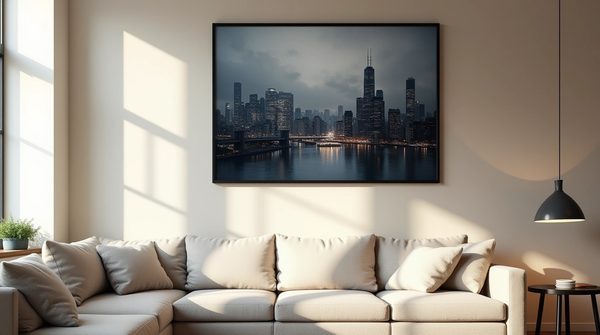 Comment sublimer sa décoration avec un tableau noir et blanc : inspirations et astuces