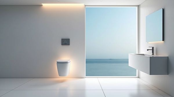 Opter pour un WC suspendu : confort et design au rendez-vous