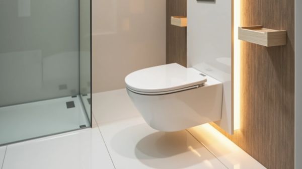Opter pour un WC suspendu : confort et design au rendez-vous