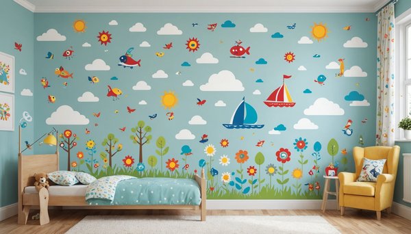 Papier peint enfant : l'art de décorer avec style et douceur