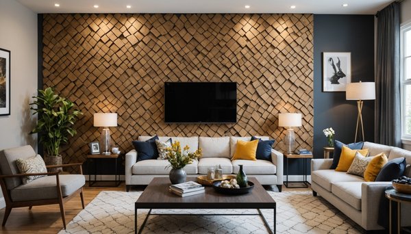 Panneau mural décoratif salon : idées tendance pour transformer votre espace
